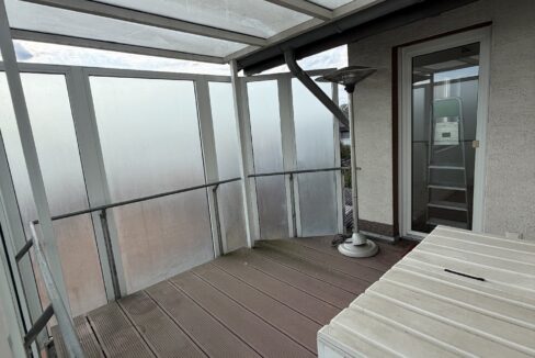 Überdachter Terrassenbereich für Wäsche, AB ...