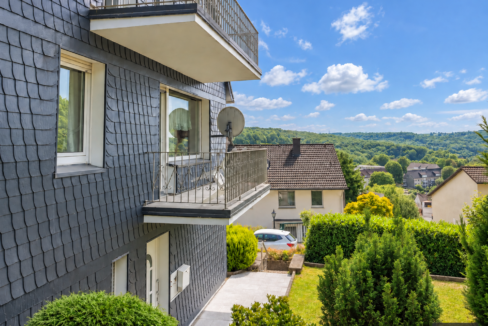 Hausansicht mit Weitblick