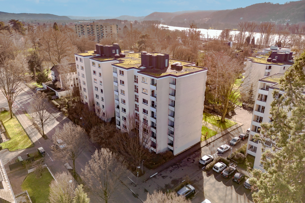 Wohnen mit Blick auf das Siebengebirge – großzügige Wohnung mit drei Balkonen *provisionsfrei*
