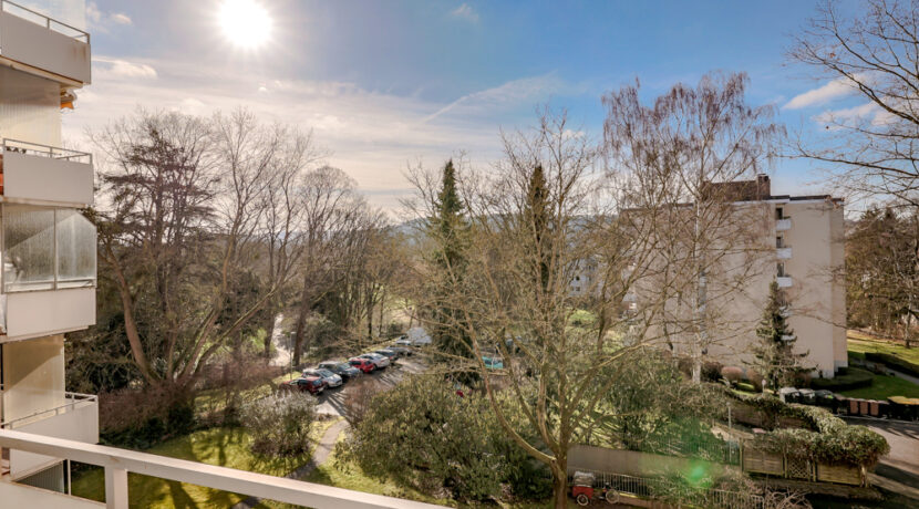 Ausblick Balkon