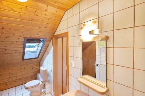 Duschbad im Dachgeschoss