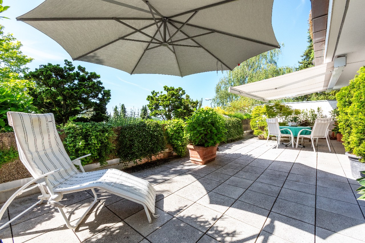 Das perfekte Loft-Penthouse für zwei Berufstätige: Fitness inklusive, Weitblick garantiert: