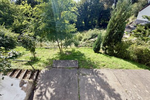 Blick vom Balkon