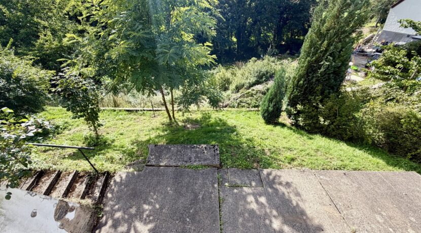 Blick vom Balkon
