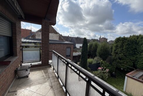 Großer Balkon