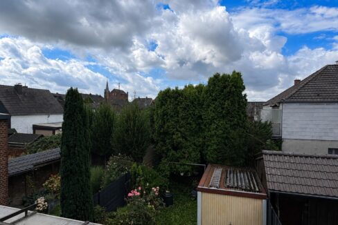 Blick auf die Kirche