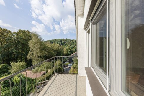 Balkon mit Fernsicht