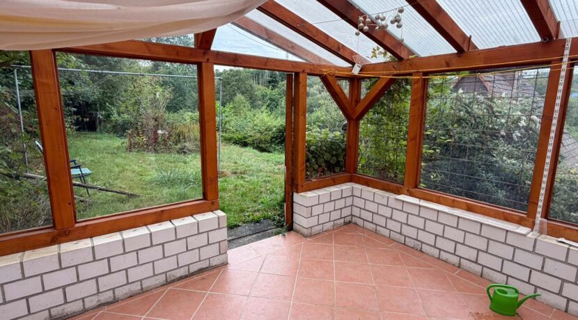 überdachte Terrasse