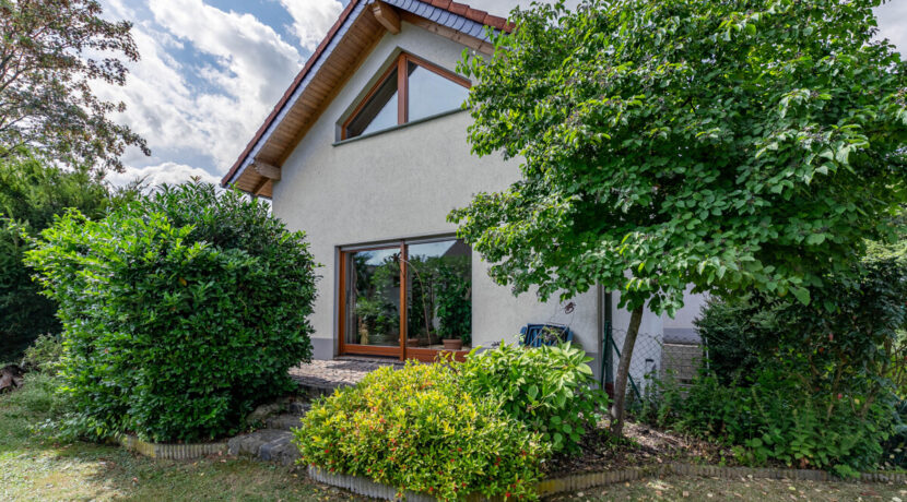 Rückseite des Hauses