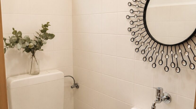 Gäste-WC mit Dusche