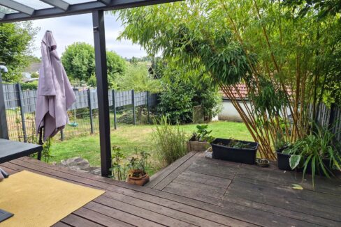 überdachte Terrasse