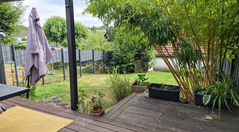 überdachte Terrasse