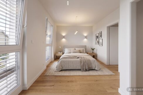 Schlafzimmer KI generiert