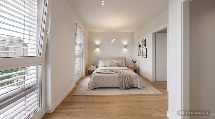 Schlafzimmer KI generiert