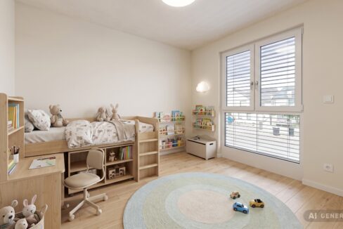 Kinderzimmer KI generiert