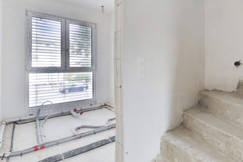 Blick ins Badezimmer