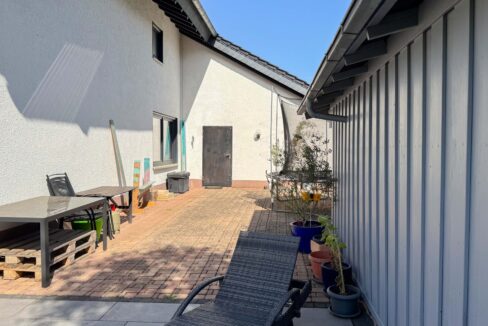Eingang zur Garage