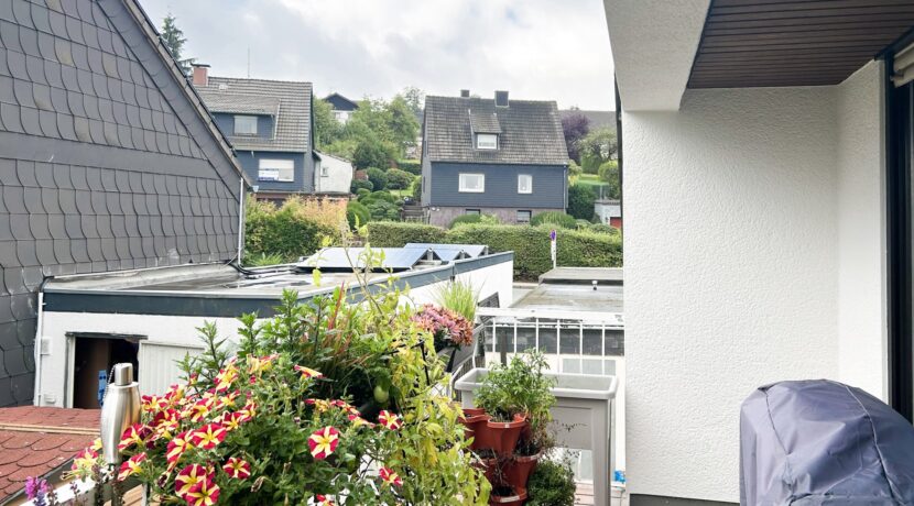 großer Balkon