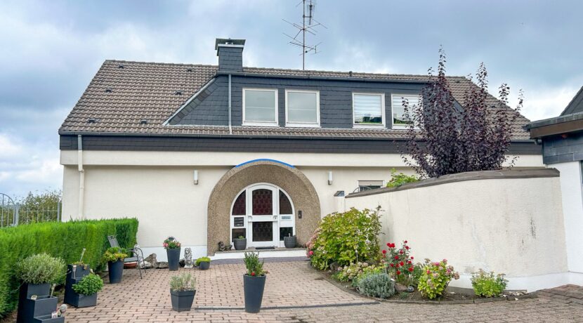 gepflegte Außenansicht
