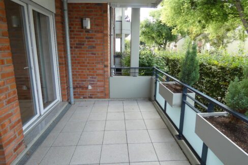 großer Balkon