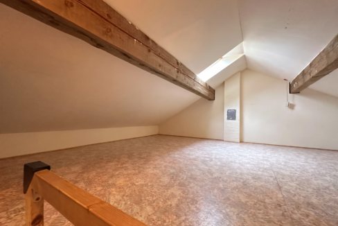 Dachboden der Wohnung