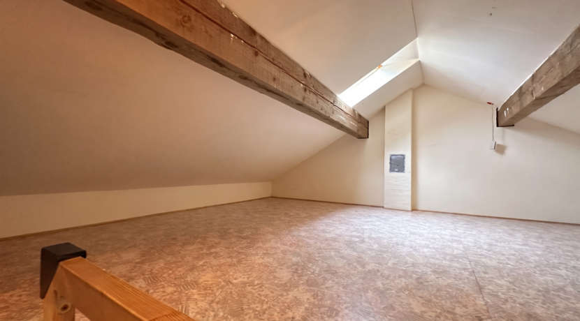 Dachboden der Wohnung