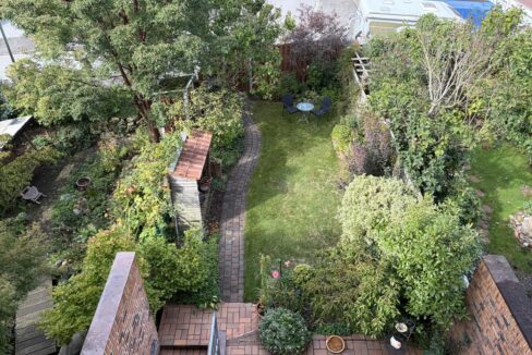 Blick auf den Garten