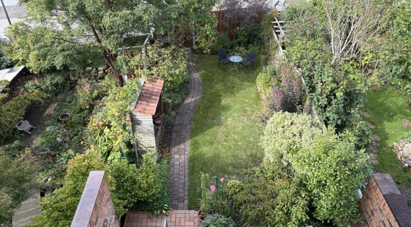 Blick auf den Garten