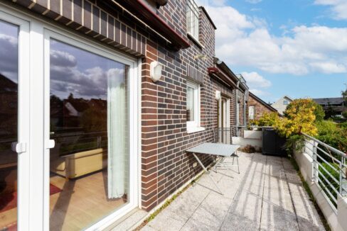 großer Balkon