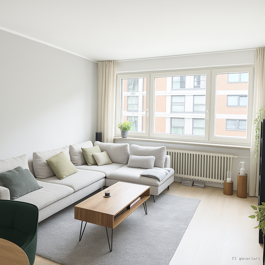 Düsseldorf-Unterbilk: 4-Zimmer-Balkonwohnung mit Blick in begrünte Hinterhöfe!! - Photo 2