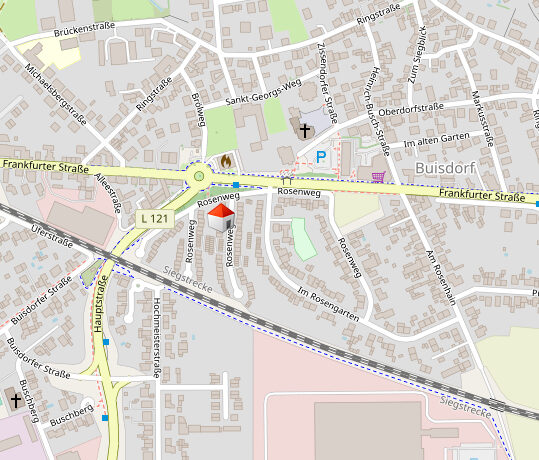 Lageplan mikro