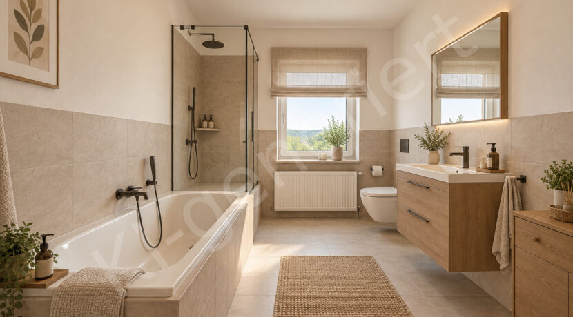 KI Generiert - Beispieleinrichtung - Badezimmer (OG)