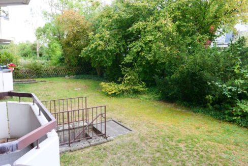 Garten hinter dem Haus