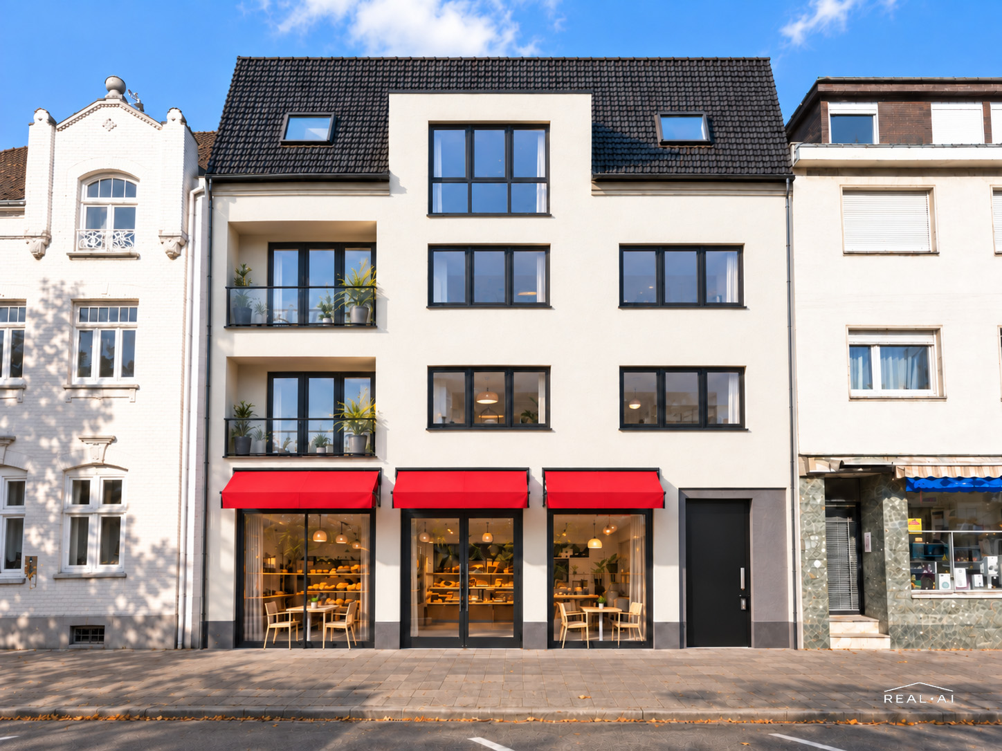 Erstbezug im Neubau – Barrierefreie 4-Zimmer-1.OG-Whg mit zwei Balkonen