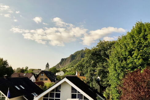 Aussicht vom Balkon