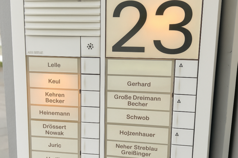 Klingeltableau