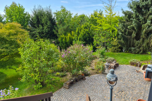 Blick auf die Terrasse