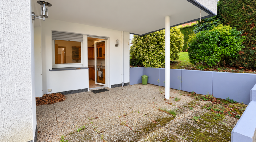 Terrassenzugang von der Küche und dem Wohnzimmer