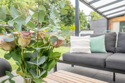 Überdachte Terrasse