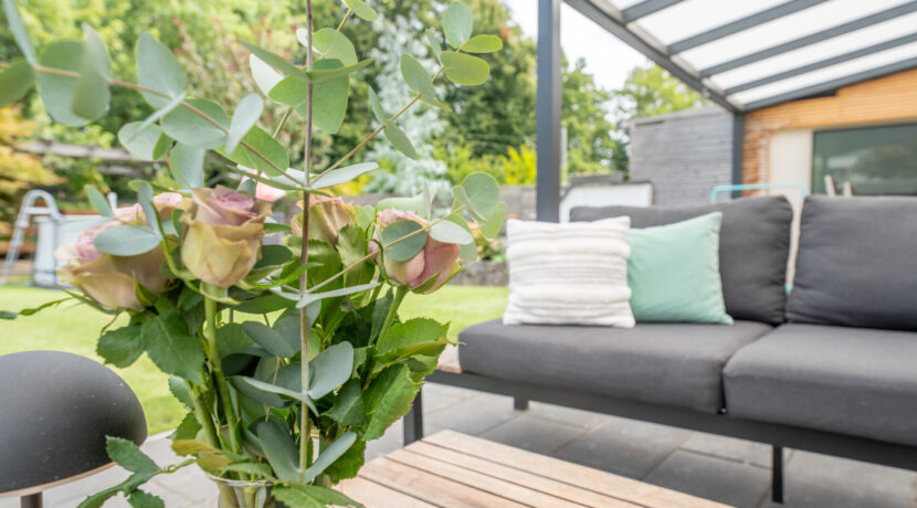 Überdachte Terrasse