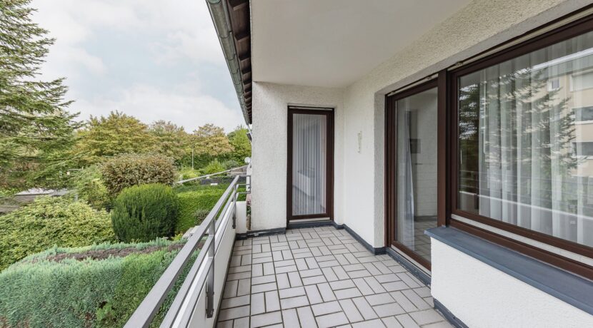 Loggia im Obergeschoss