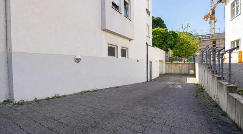 Tiefgaragenzufahrt