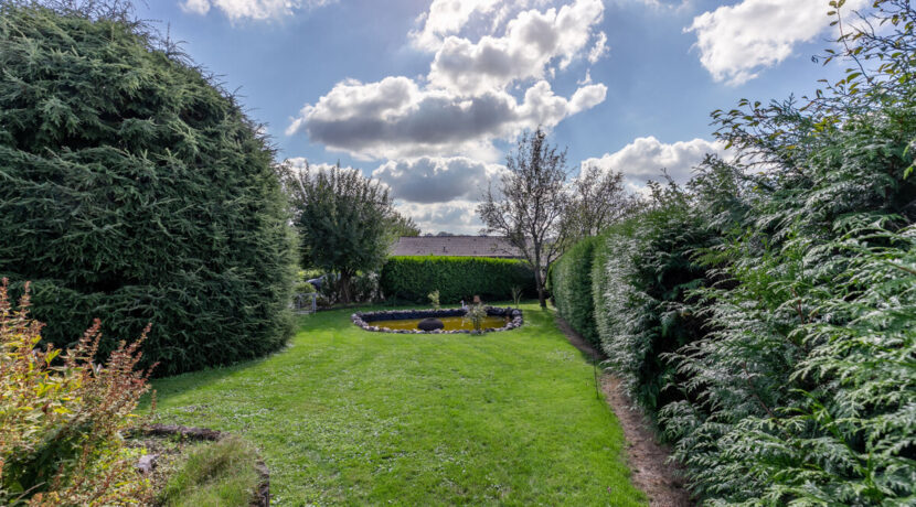 Wunderschöner Garten mit Teich