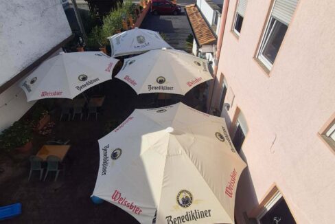 Blick in den Innenhof