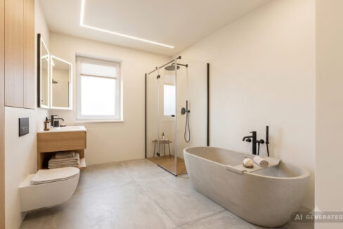 Badezimmer KI generiert