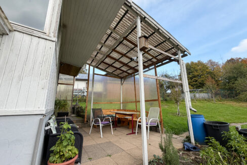Überdachte Terrasse