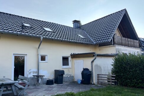 Terrasse der 2. Wohneinheit
