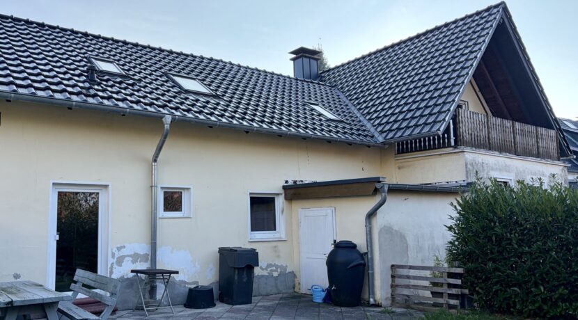 Terrasse der 2. Wohneinheit